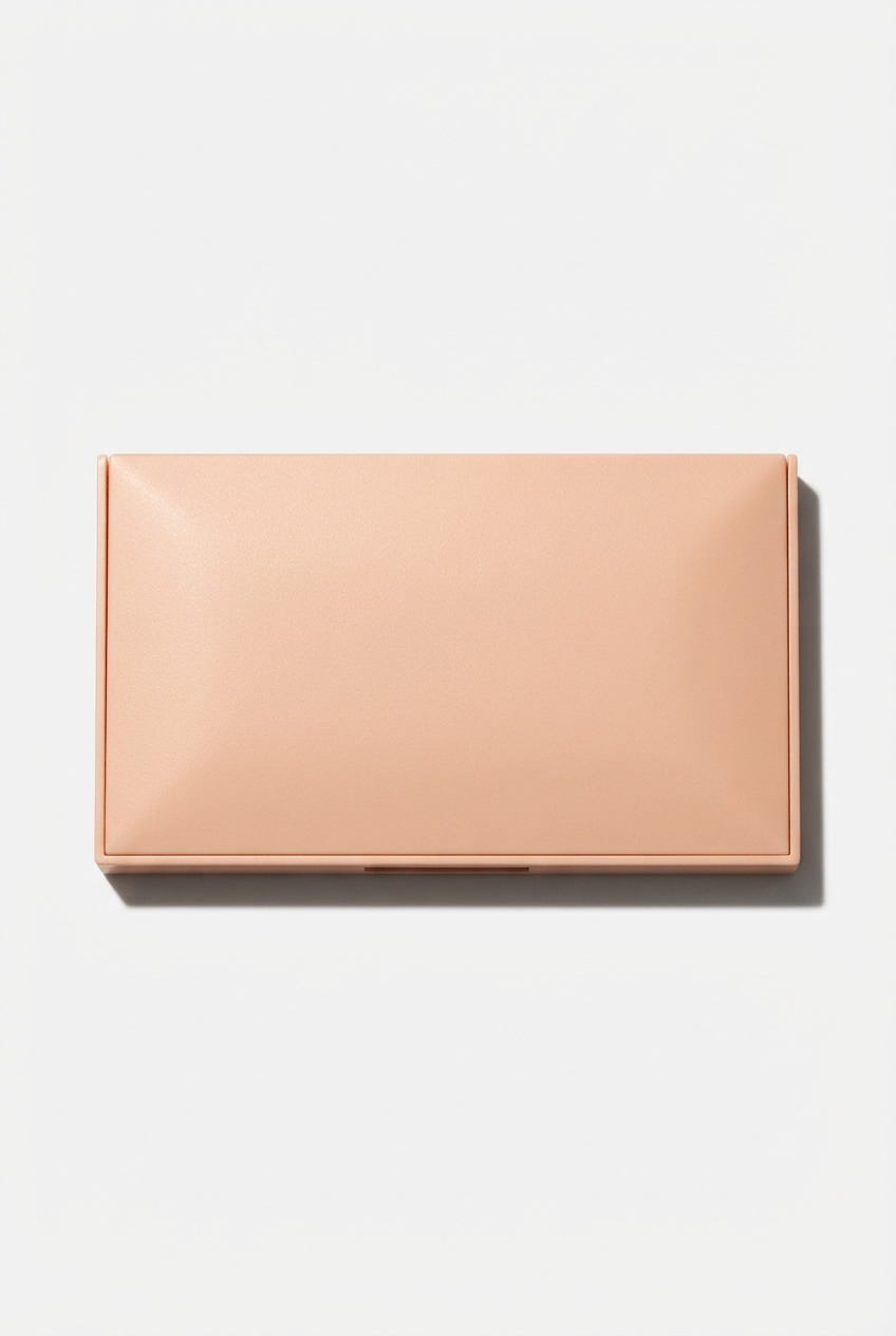 Cream body glow palette with four dewy shades